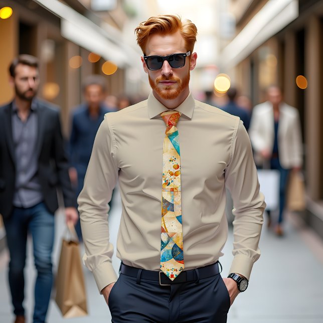 Corbata Ecos Pintados Resumen De Los Tiempos De Arte (Subido por el creador)