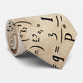 Corbata Ecuaciones Matemáticas para Geeks y Profesores de