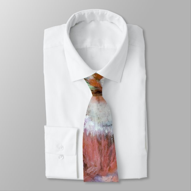 Corbata Edgar Degas - Cuatro Ballerinas en escena (Atado)