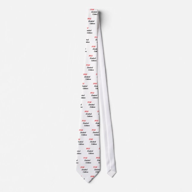Corbata Edición limitada 1930 (Anverso)