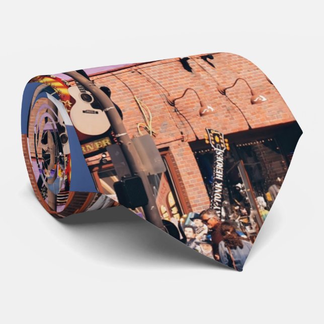 Corbata Edificio icónico de Nashville Batman (Enrollado)