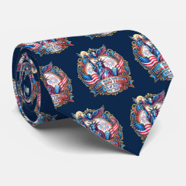 Corbata EE. UU. 250 años 4 de julio 1776-2026