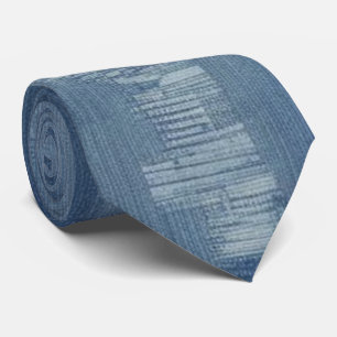 Corbata Efecto Denim Fundido Tiempos de cuello