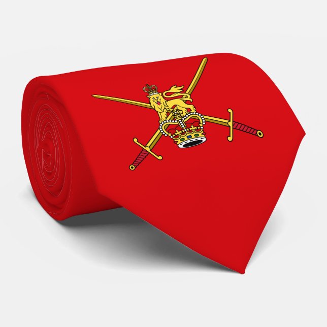 Corbata Ejército Británico (Ejército británico) (Enrollado)