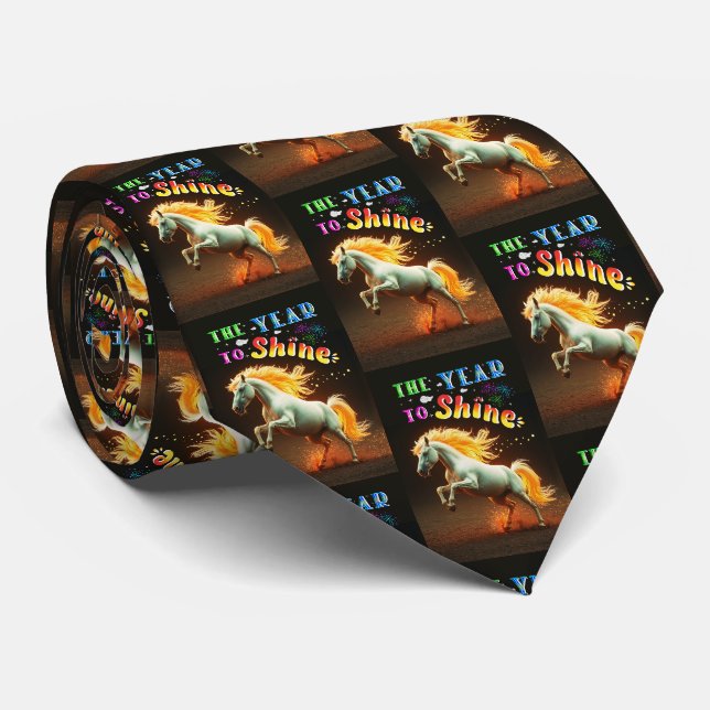 Corbata El Año Para Brillar (Enrollado)