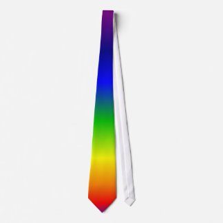 Corbata El arco iris colorea rojo implica