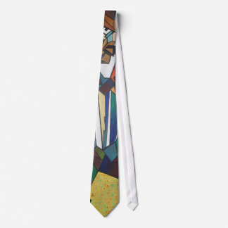 Corbata El arte del cubismo acordeonista