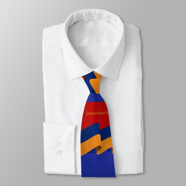 Corbata El Ataque Elegante De La Bandera (Atado)