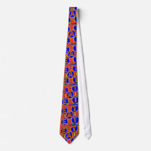 Corbata el azul rojo come el lazo