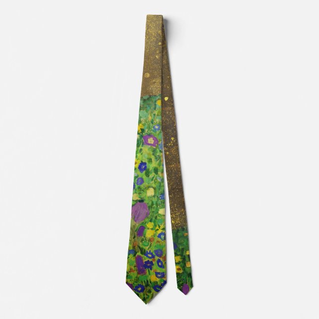 Corbata El beso de Klimt detalle 3 (Anverso)