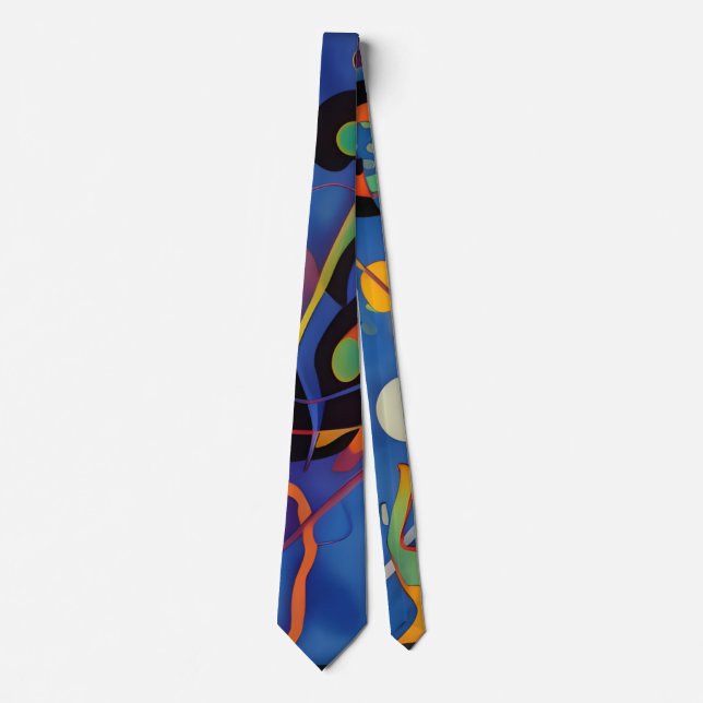 Corbata El Bug de Kandinsky (Anverso)