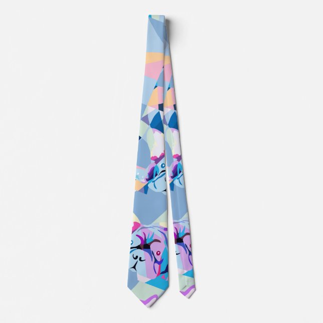 Corbata El Bulldog Francés (Anverso)