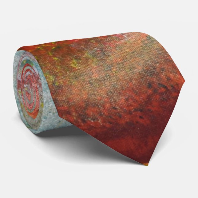 Corbata "El camino a Sazi Runi" por Ramona Walach (Enrollado)