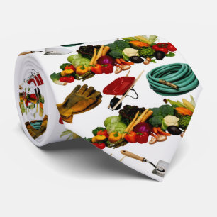 Corbata el cultivar un huerto,