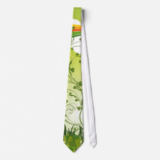 Corbata El Día de San Patricio, los rostros afortunados Sh