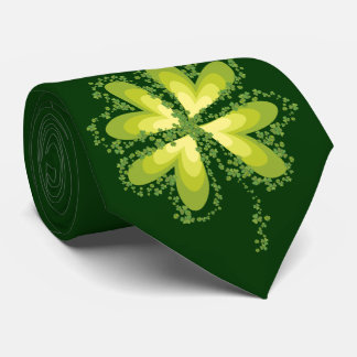 Corbata El Día de San Patricio, los rostros afortunados Sh