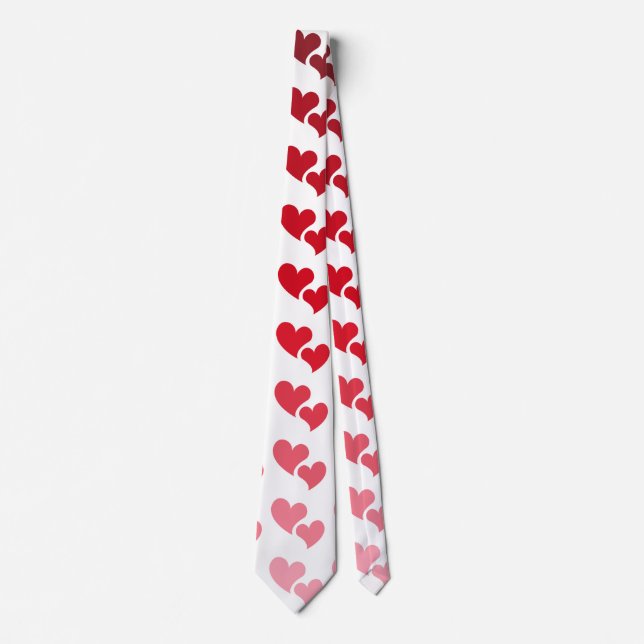 Corbata El día de San Valentín de Gradientes Corazales (Anverso)