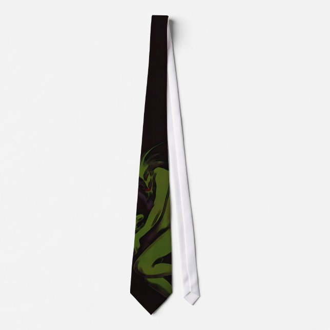Corbata El diablo de la bebida ~ Necktie (Anverso)