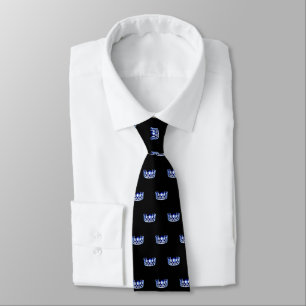 Corbata El empate de los hombres de la corona azul de Esta
