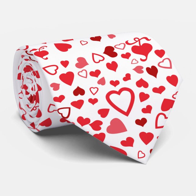 Corbata El empate de San Valentín (Enrollado)