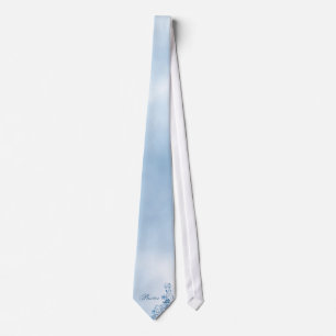 Corbata El empate masculino: Elegancia azul cielo