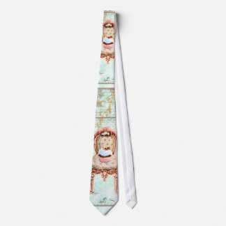 Corbata El estilo victoriano del pastel francés