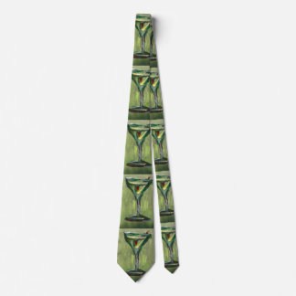 Corbata El fiesta verde oliva de Gibson Martini bebe la