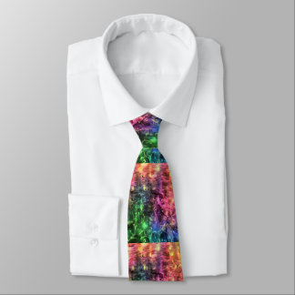 Corbata El Fin Del Arte Abstracto Del Arcoiris