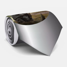 Corbata El gorila toma a la tableta