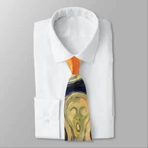 Corbata El Grito El Halloween Parecido Perfecto