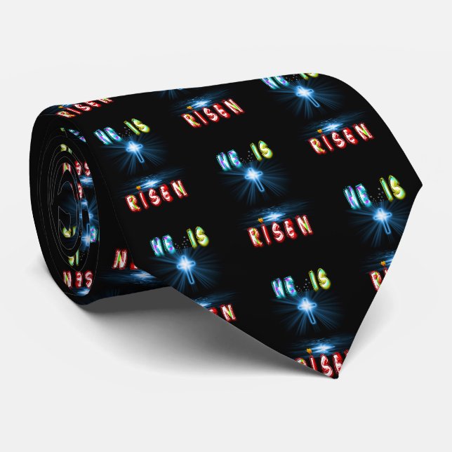 Corbata Él ha resucitado (Enrollado)