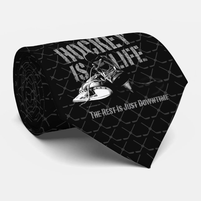 Corbata El hockey es vida (Enrollado)