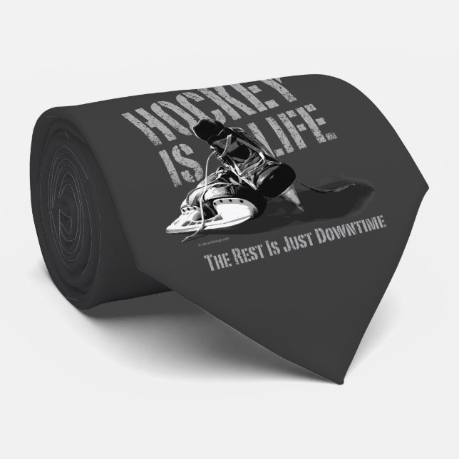 Corbata El hockey es vida (Enrollado)