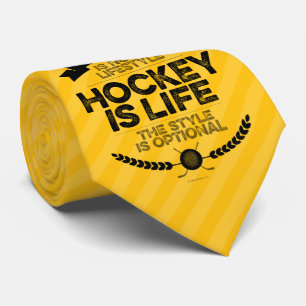 Corbata El Hockey No Es Un Estilo De Vida