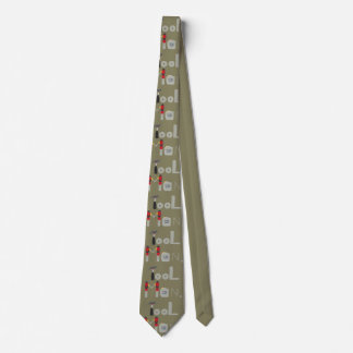 Corbata El hombre de la herramienta equipa lazos de la