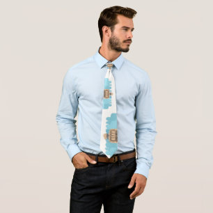 Corbata El hombre del cuerpo del oso peludo de SlipperyJoe