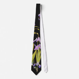 Corbata El iris botánico florece los iris florales