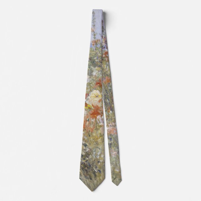 Corbata El jardín de Celia Thaxter por Frederick Childe Ha (Anverso)