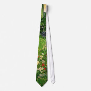 Corbata El jardín de Daubigny. Vincent van Gogh. hermoso