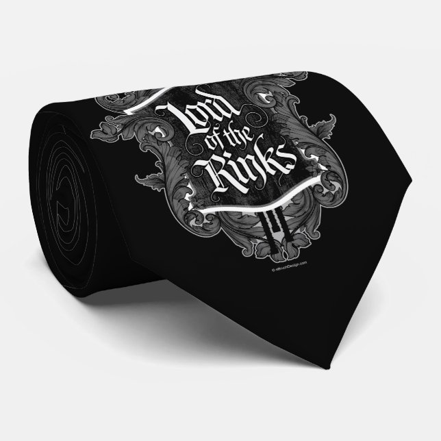 Corbata El Lado Del Señor De Los Rinks (Hockey) (Enrollado)