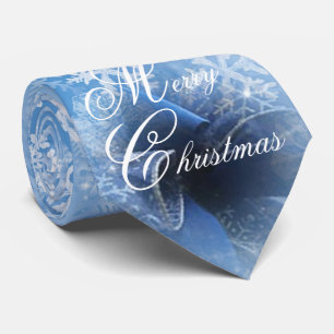 Corbata El lazo de los hombres de Blue Ribbon del navidad