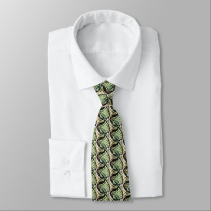 Corbata El lazo de seda de los hombres, verde salvia con