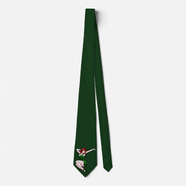 Corbata El lazo modelo de St Patrick afortunado del (Anverso)