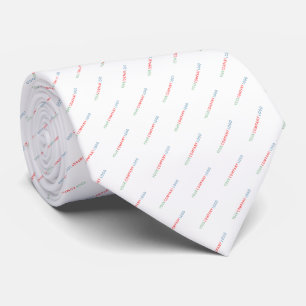 Corbata el logotipo de su empresa personalizado 