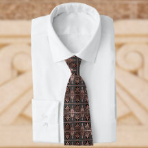 El look de Art Deco de cobre y negro es elegante