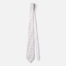 Corbata El Mahamantra en sánscrito