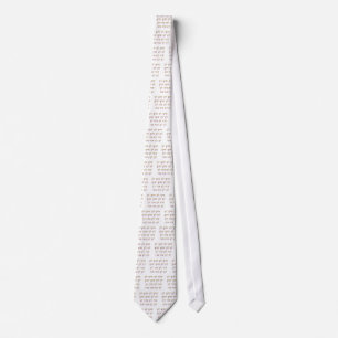 Corbata El Mahamantra en sánscrito