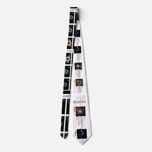 Corbata El modelo estándar de partículas (Reverso)