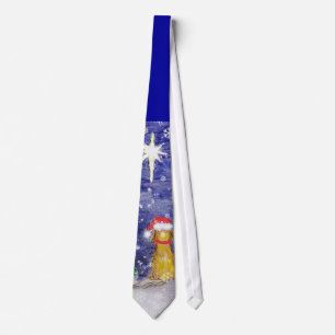 Corbata El navidad del animal