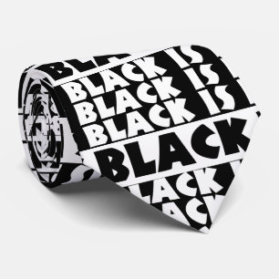 Corbata El negro es negro